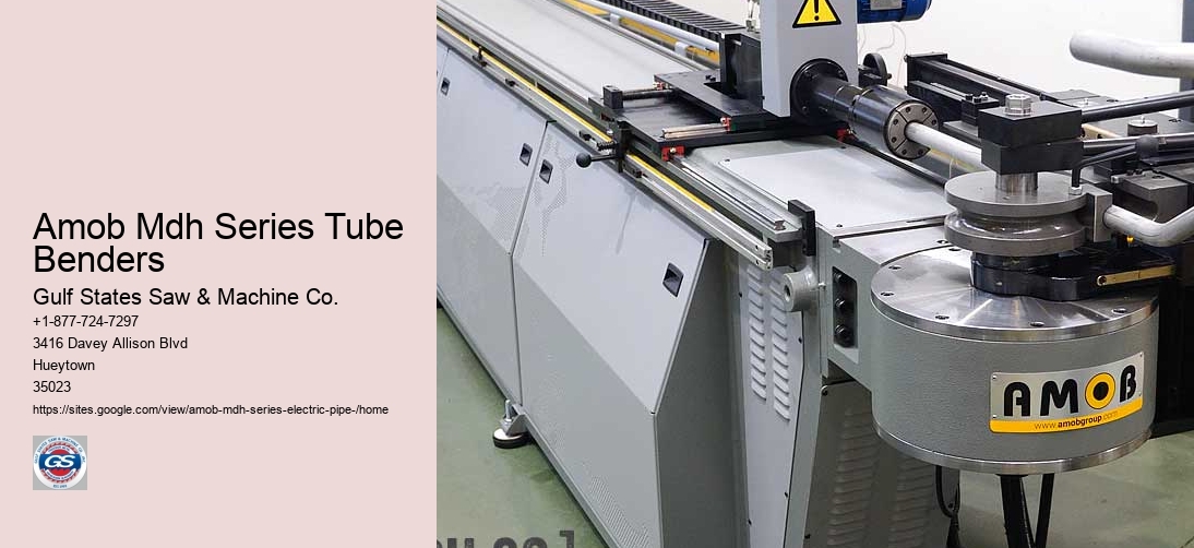 Amob Mdh Series Tube Benders
