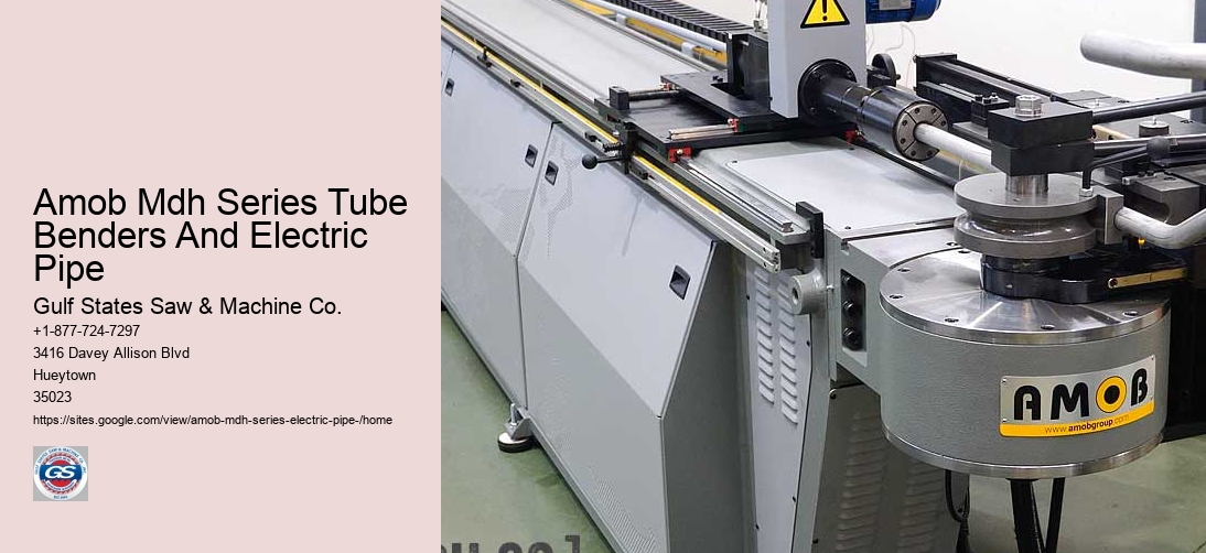 Amob Mdh Series Tube Benders And Electric Pipe