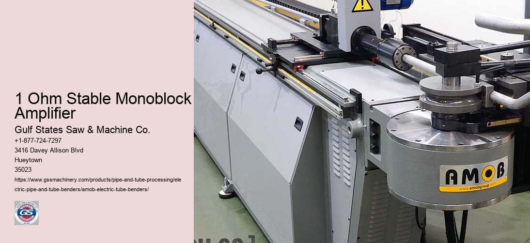 1 Ohm Stable Monoblock Amplifier