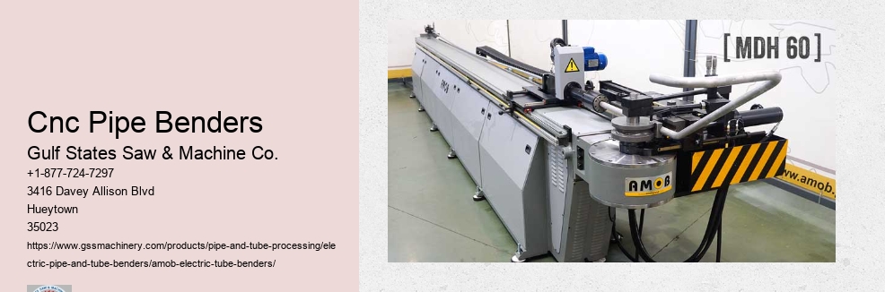 Amob Mdh Series Tube Benders And Electric Pipe Parts