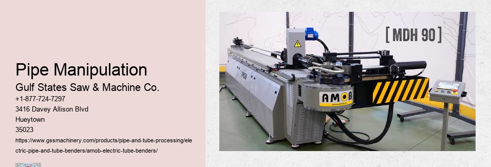 Amob Mdh Series Electric Pipe & Tube Benders