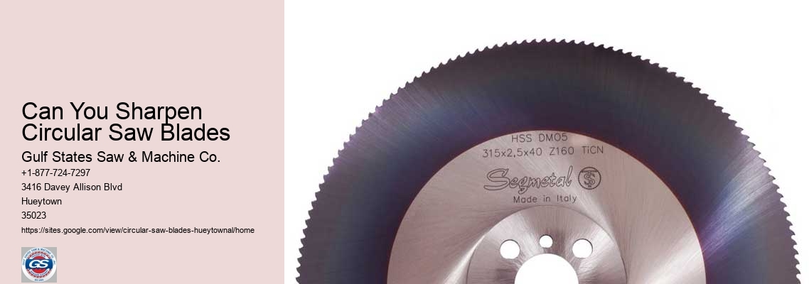 Circular Saw Blade Composite Decking