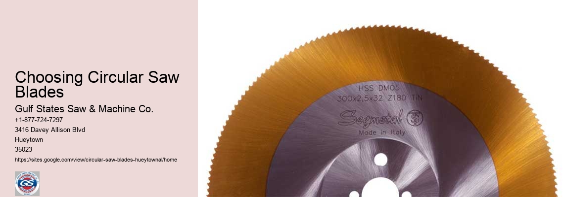 Circular Saw Blades Near Me