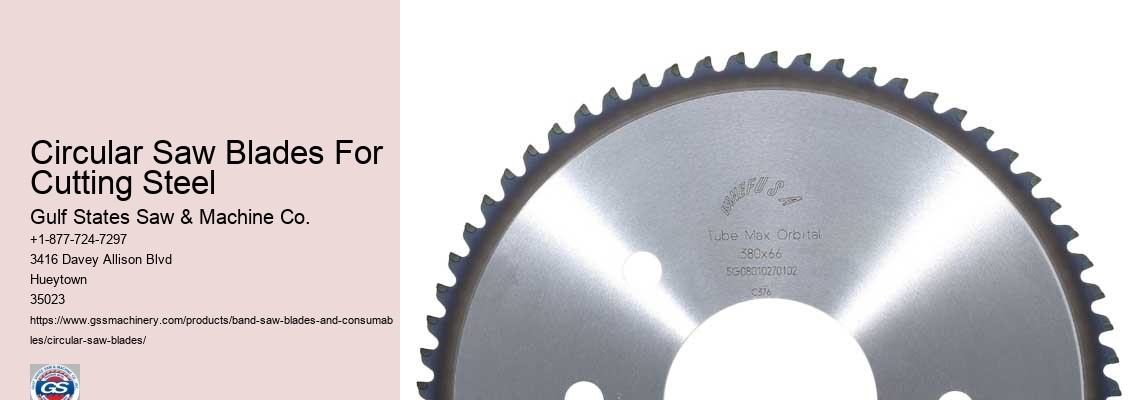 Cermet Circular Saw Blades