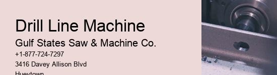 What Size Is A Drill Line