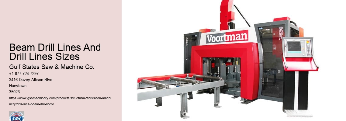 Beam Drill Lines And Drill Lines Sizes