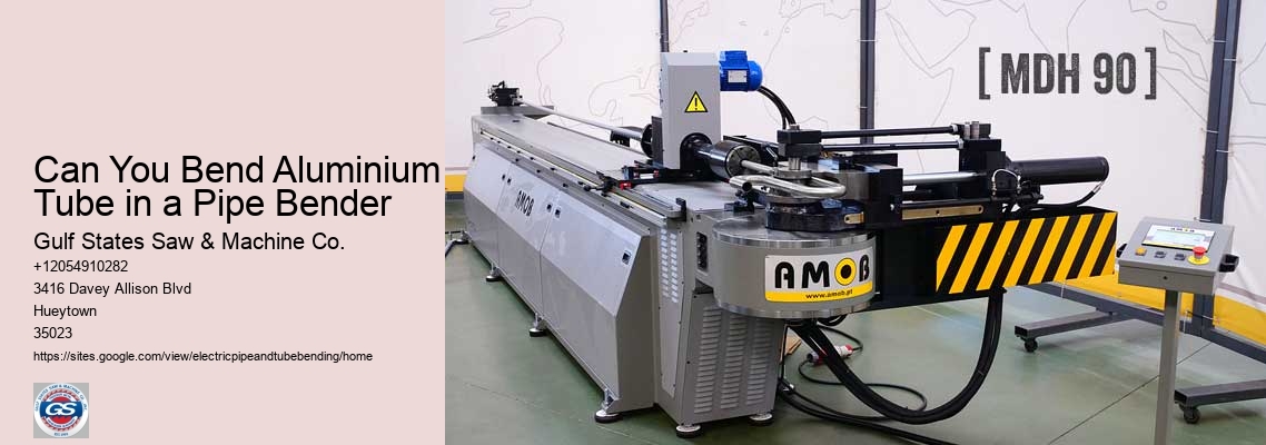 Can You Bend Aluminium Tube in a Pipe Bender