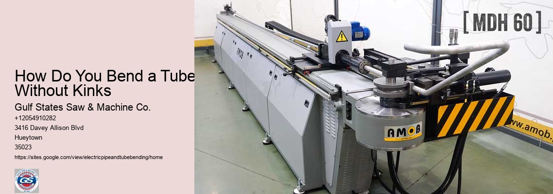 How Do You Bend a Tube Without Kinks