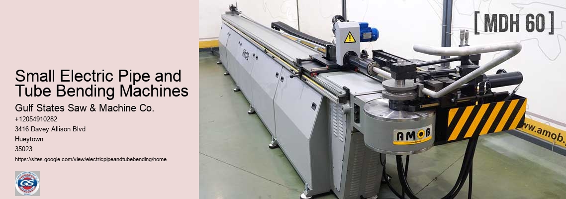 Small Electric Pipe and Tube Bending Machines