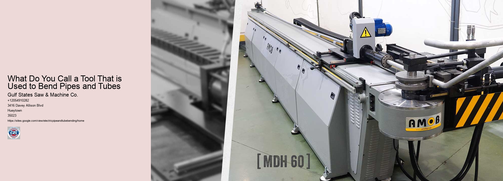 What Do You Call a Tool That is Used to Bend Pipes and Tubes