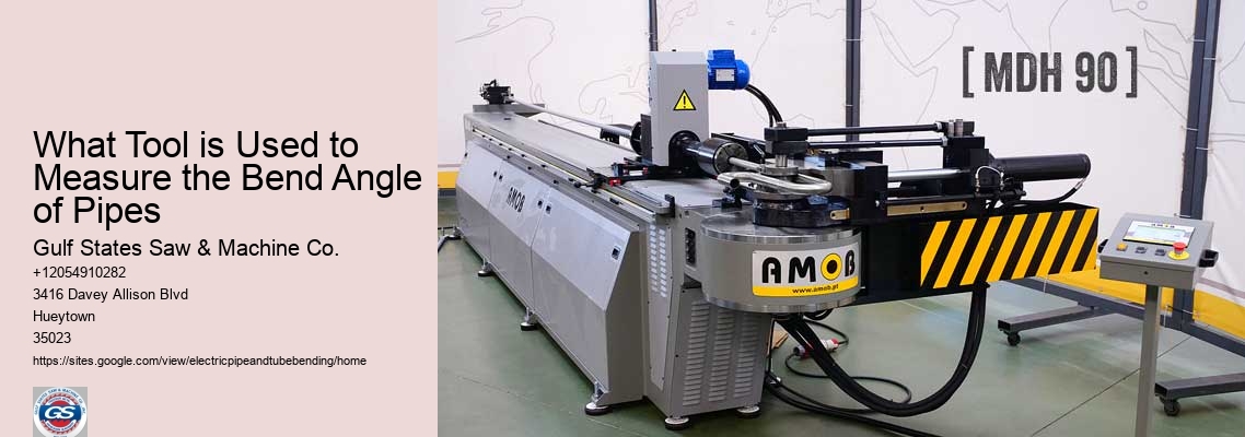 What Tool is Used to Measure the Bend Angle of Pipes