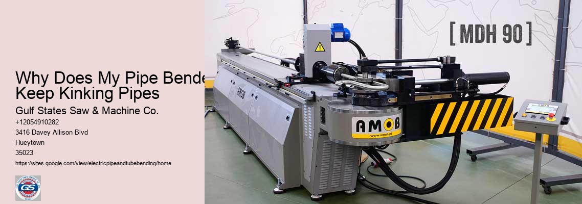 Why Does My Pipe Bender Keep Kinking Pipes