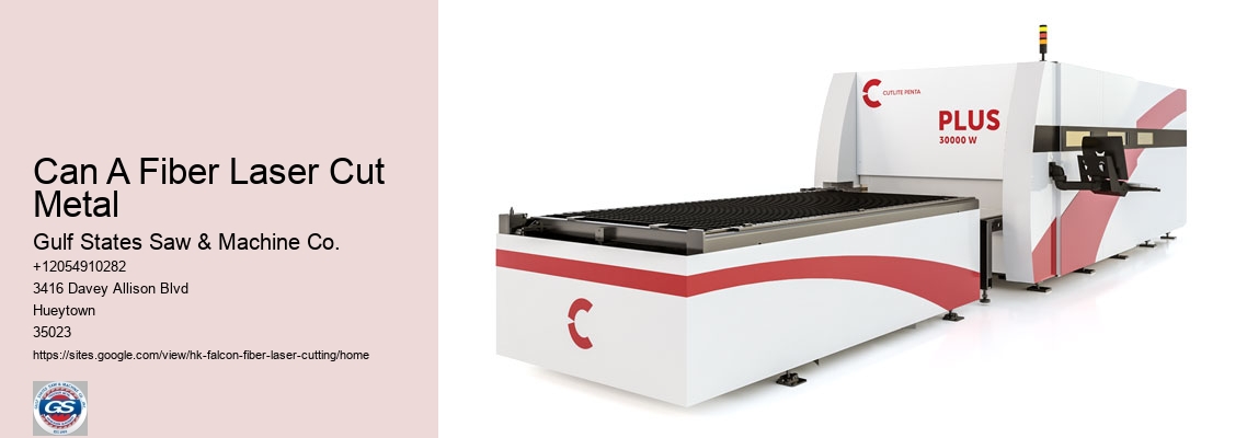Can A Fiber Laser Cut Metal