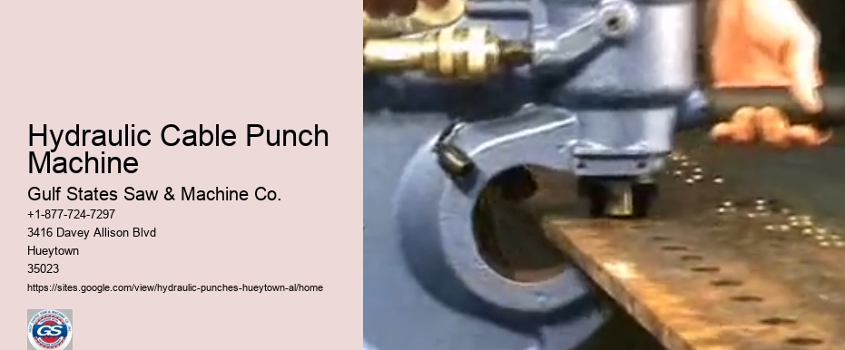 Hydraulic Panel Punch Tool
