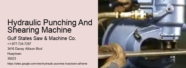 Hydraulic Hole Punch