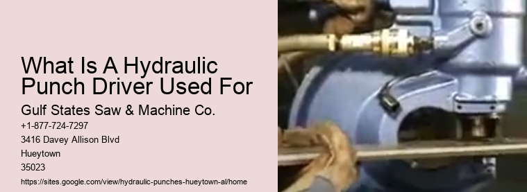 Hydraulic Lugs Punch Machine