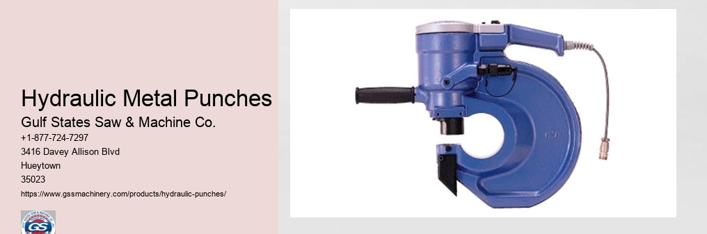 Hydraulic Metal Punches