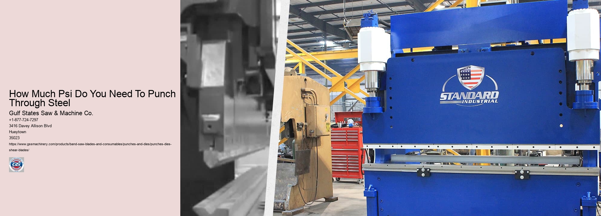 Punch Press Tooling