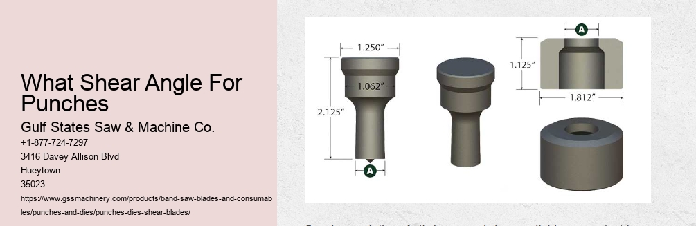 Punch Diameter