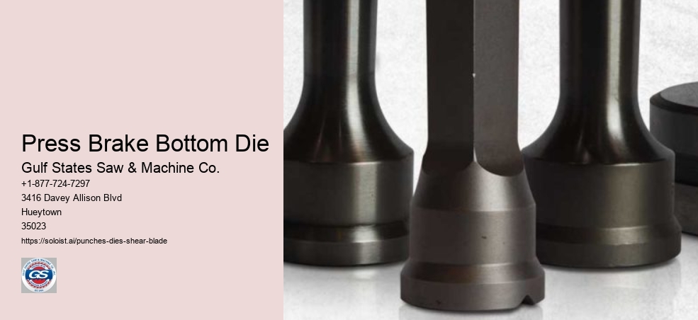 Press Brake Bottom Die