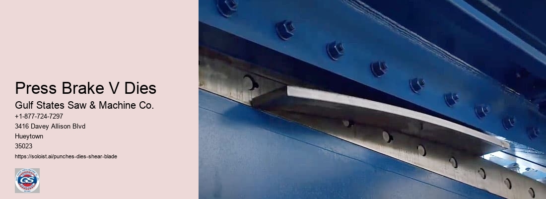 Press Brake Tooling Types