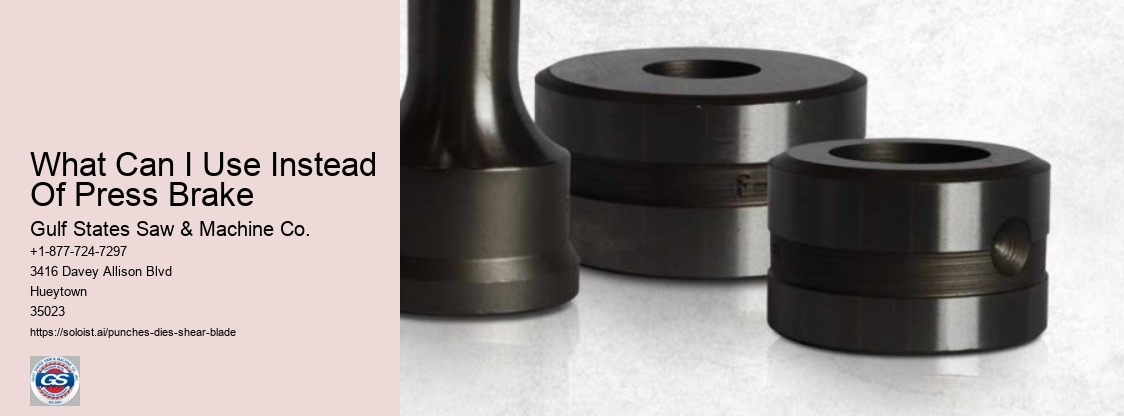 What Can I Use Instead Of Press Brake